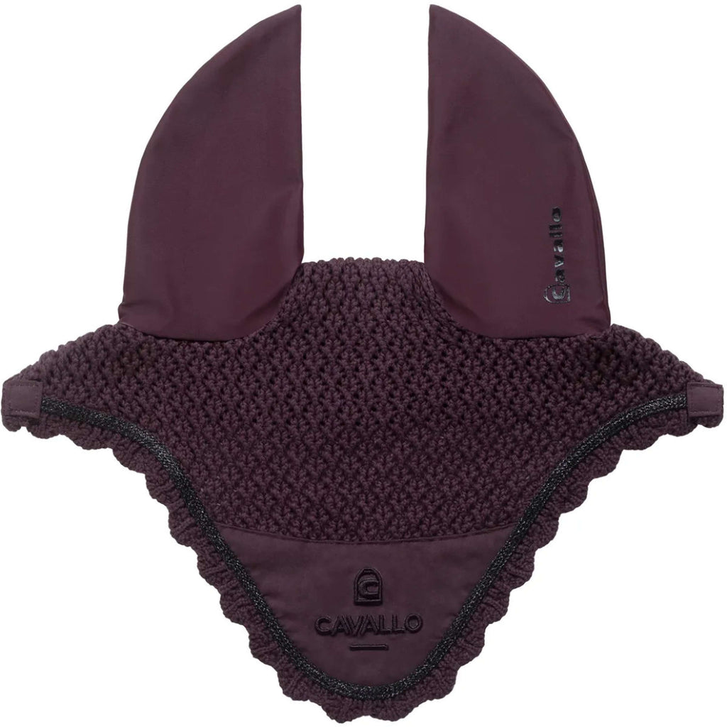 Cavallo Ear Bonnet CavalPerla Dusty Plum
