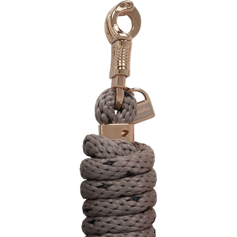 Cavallo Lead Rope CavalPaz with a Panic Snap Mocha Latte