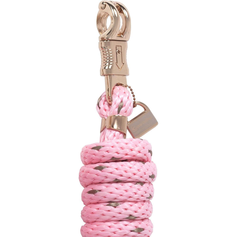 Cavallo Lead Rope CavalPaz with a Panic Snap Powder Pink