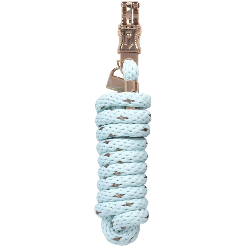 Cavallo Lead Rope CavalPaz with a Panic Snap Crystal Blue