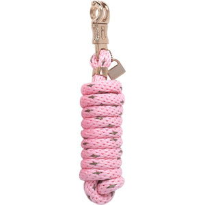 Cavallo Lead Rope CavalPaz with a Panic Snap Powder Pink