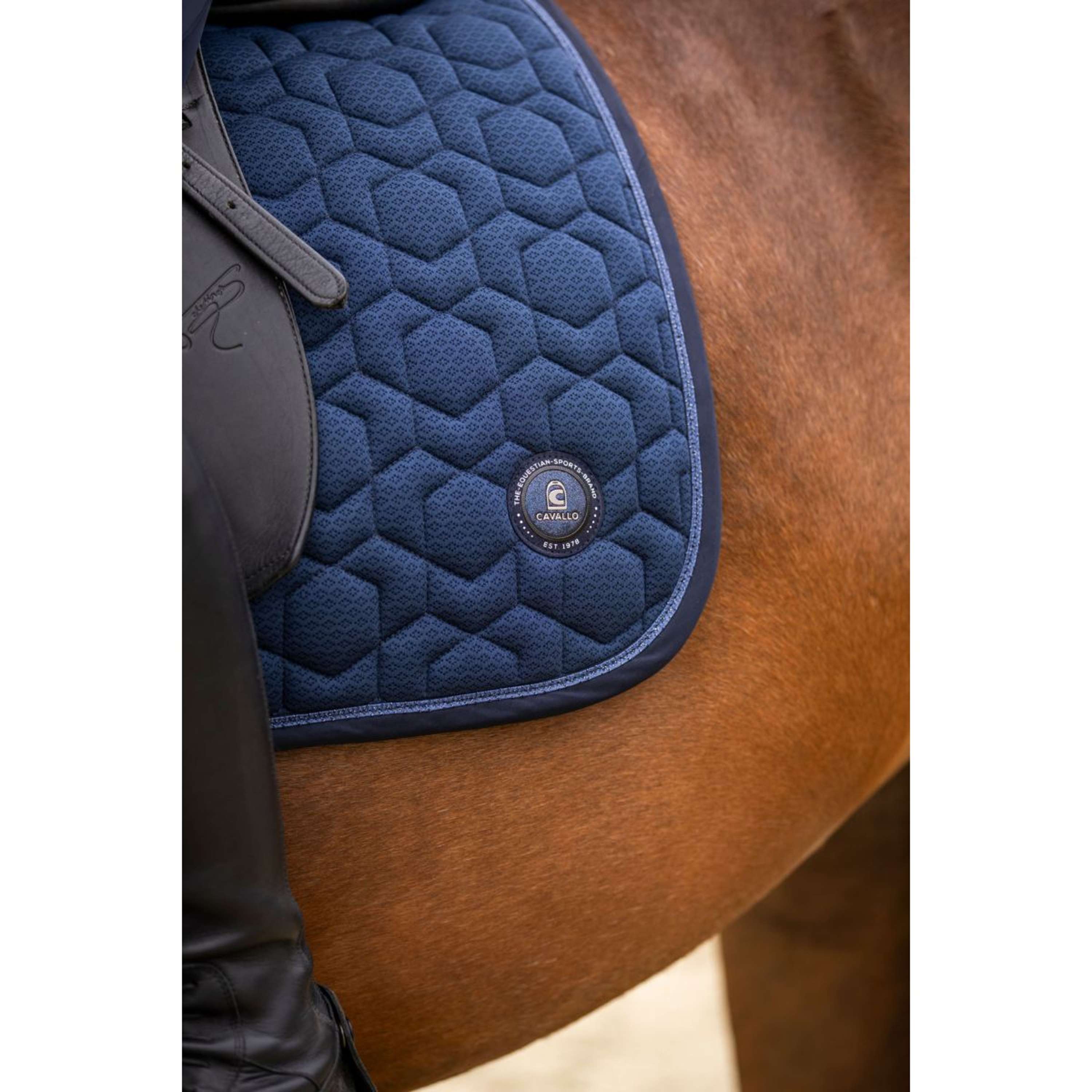 Cavallo Saddlepad CavalPolina Dressage Dark-blue