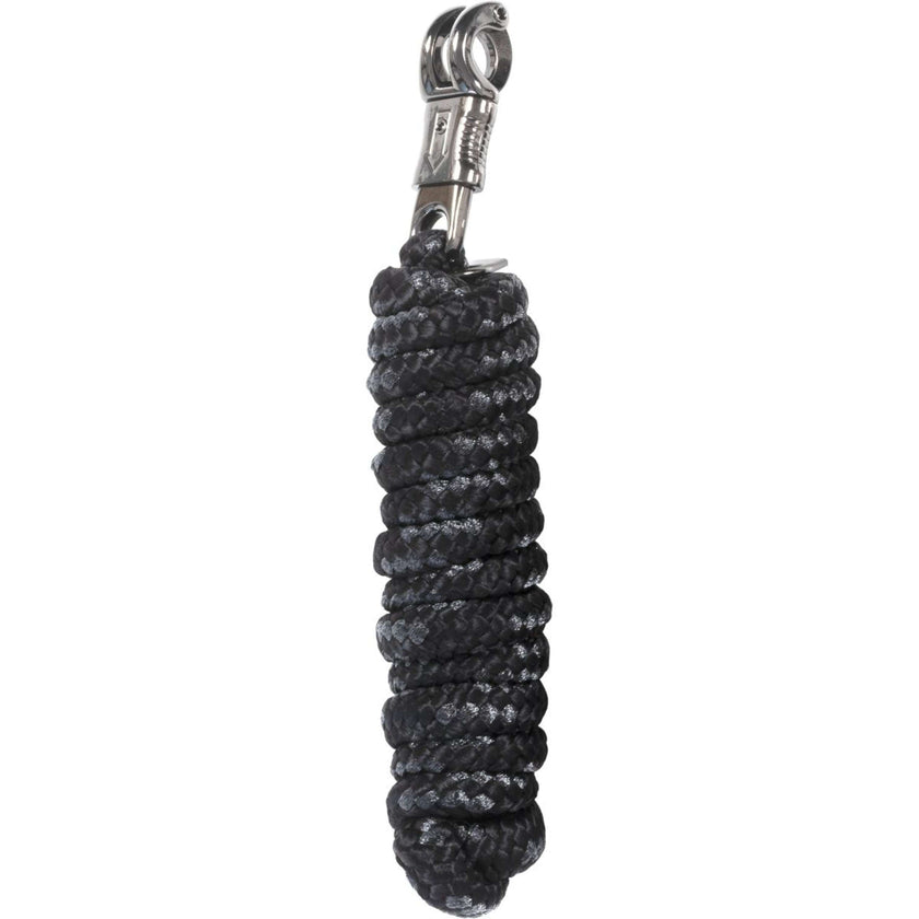 Cavallo Lead Rope CavalJuri with a Panic Snap Black