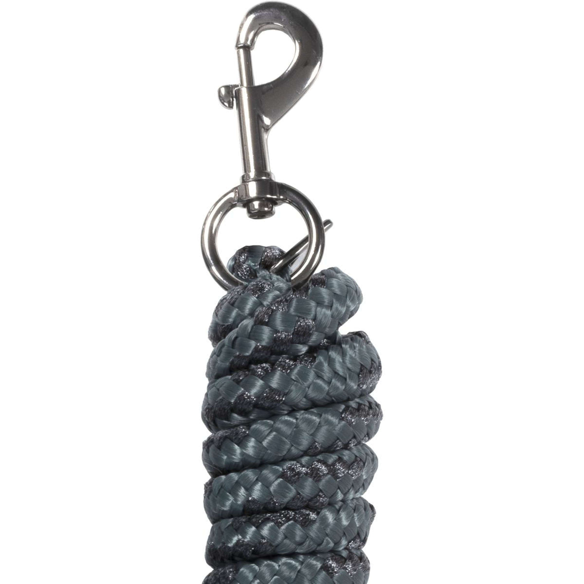 Cavallo Lead Rope CavalJuri with Carabiner Silver Pine