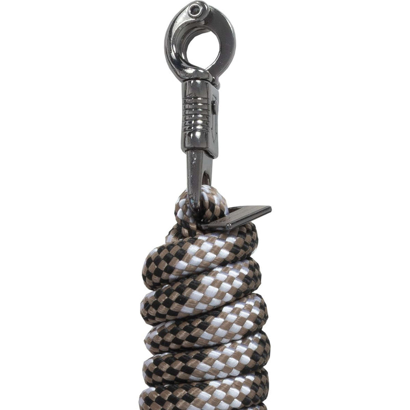 Cavallo Lead Rope CavalJinx with a Panic Snap Mocha Latte