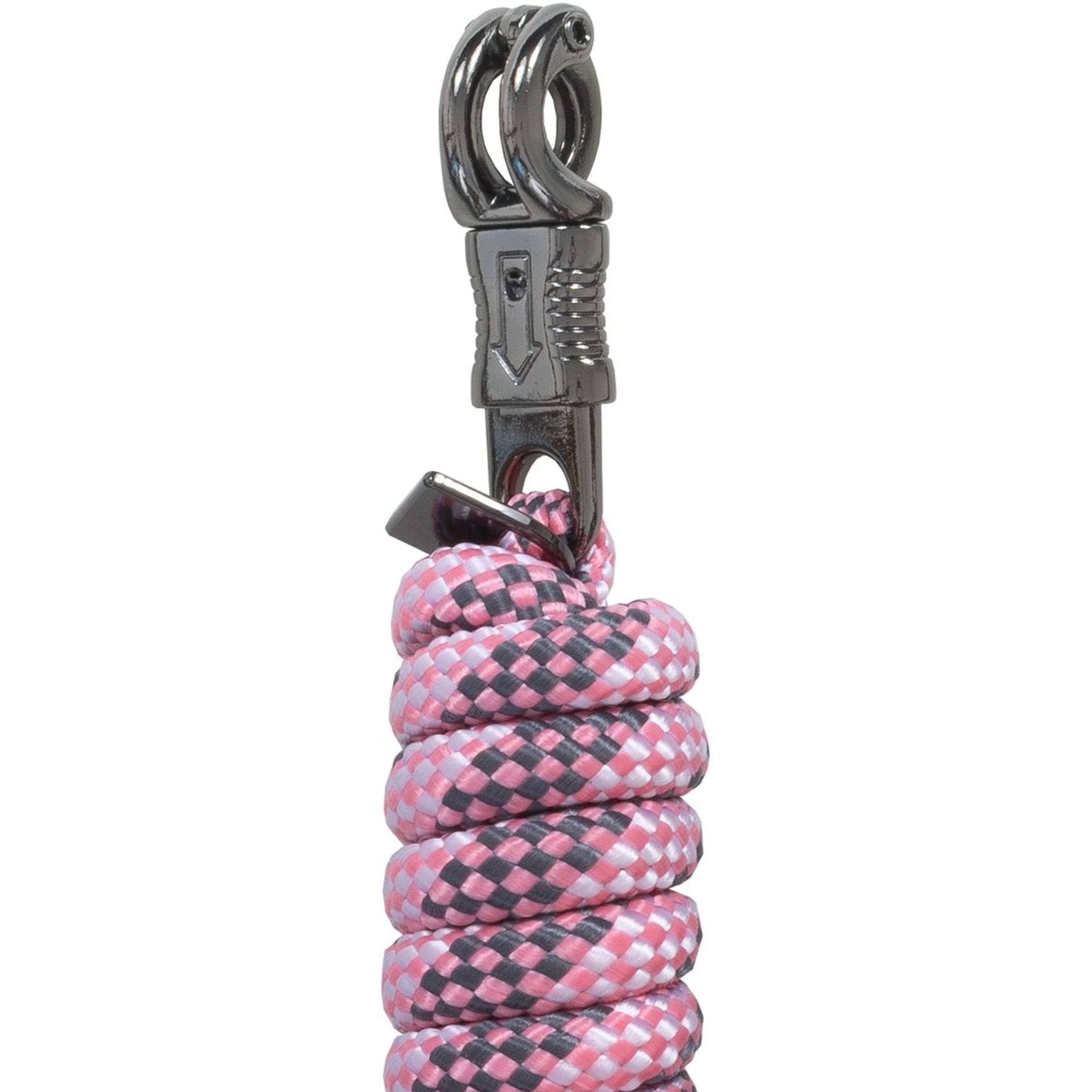 Cavallo Lead Rope CavalJinx with a Panic Snap Powder Pink