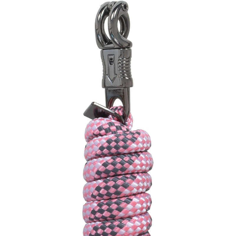 Cavallo Lead Rope CavalJinx with a Panic Snap Powder Pink