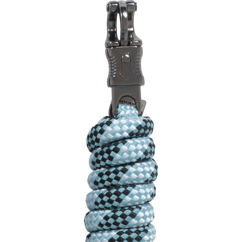 Cavallo Lead Rope CavalJinx with a Panic Snap Soft Aqua