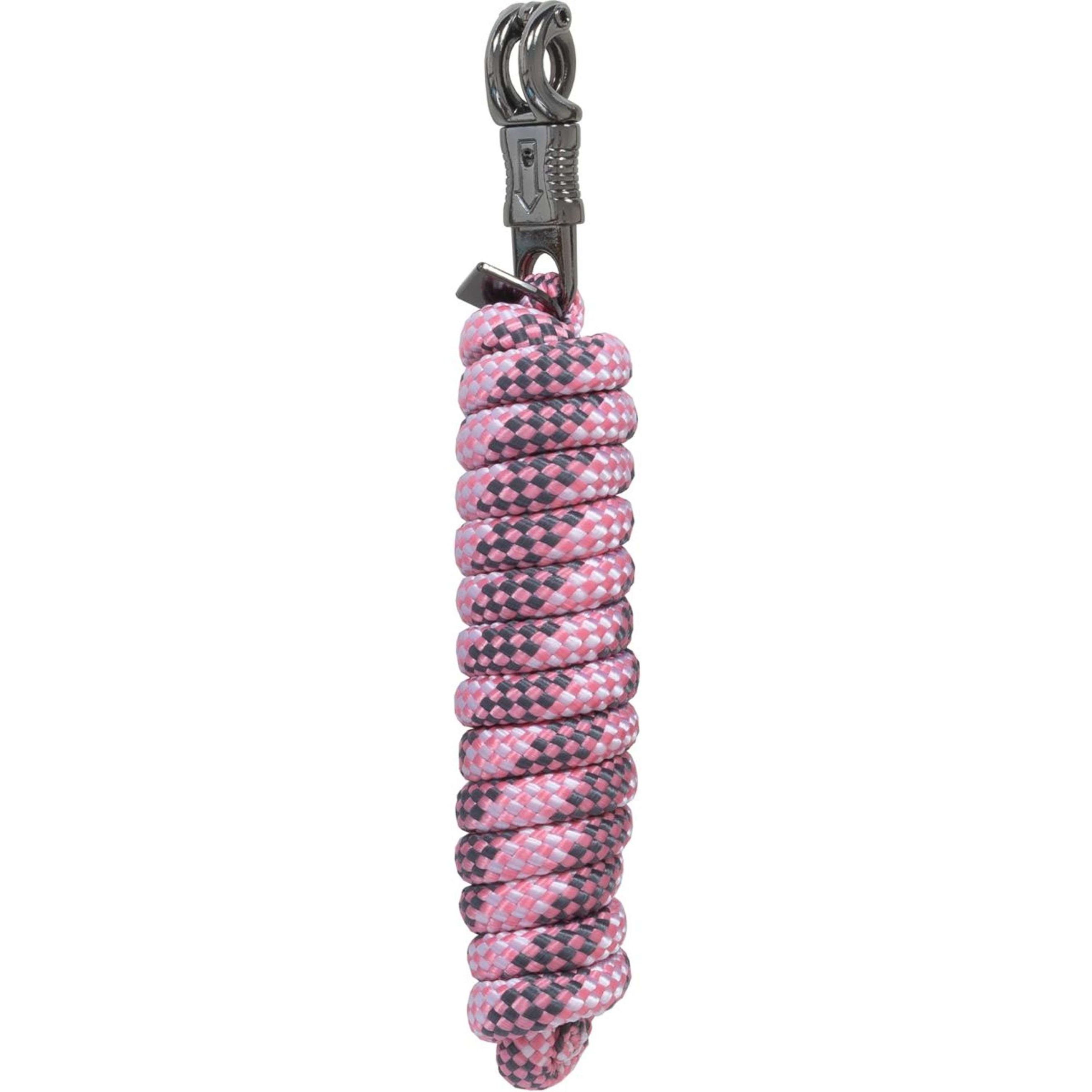 Cavallo Lead Rope CavalJinx with a Panic Snap Powder Pink