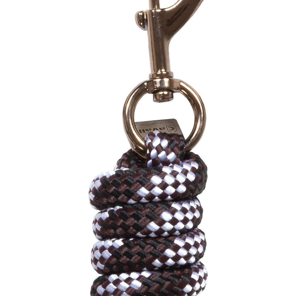 Cavallo Lead Rope CavalJace with Carabiner Café Noir