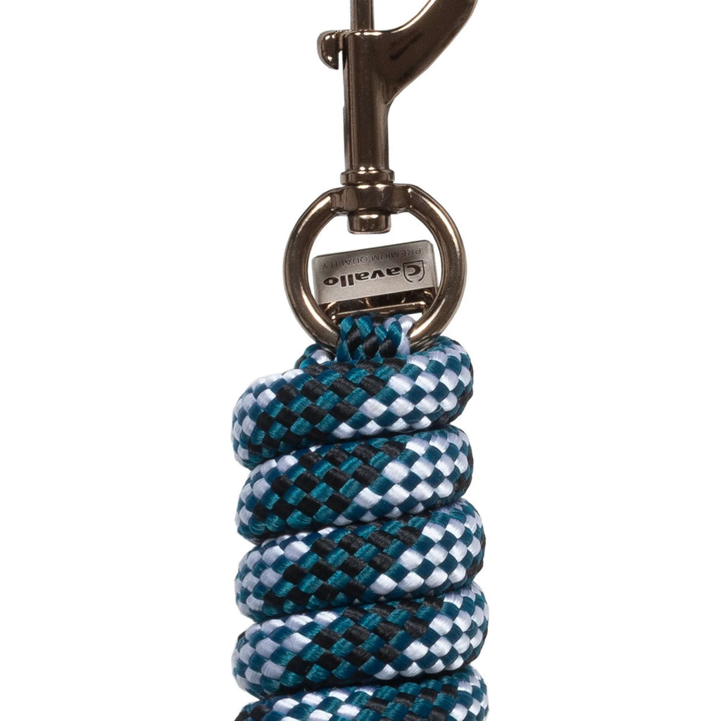 Cavallo Lead Rope CavalJace with Carabiner Dark Peacock