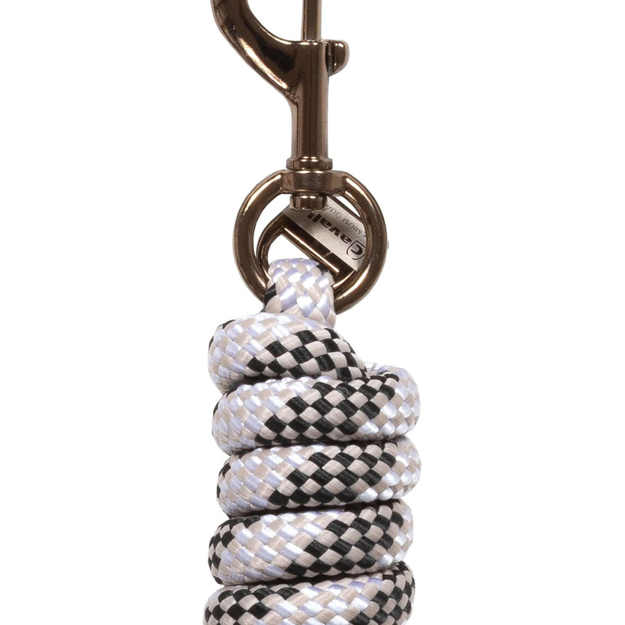 Cavallo Lead Rope CavalJace with Carabiner Latte