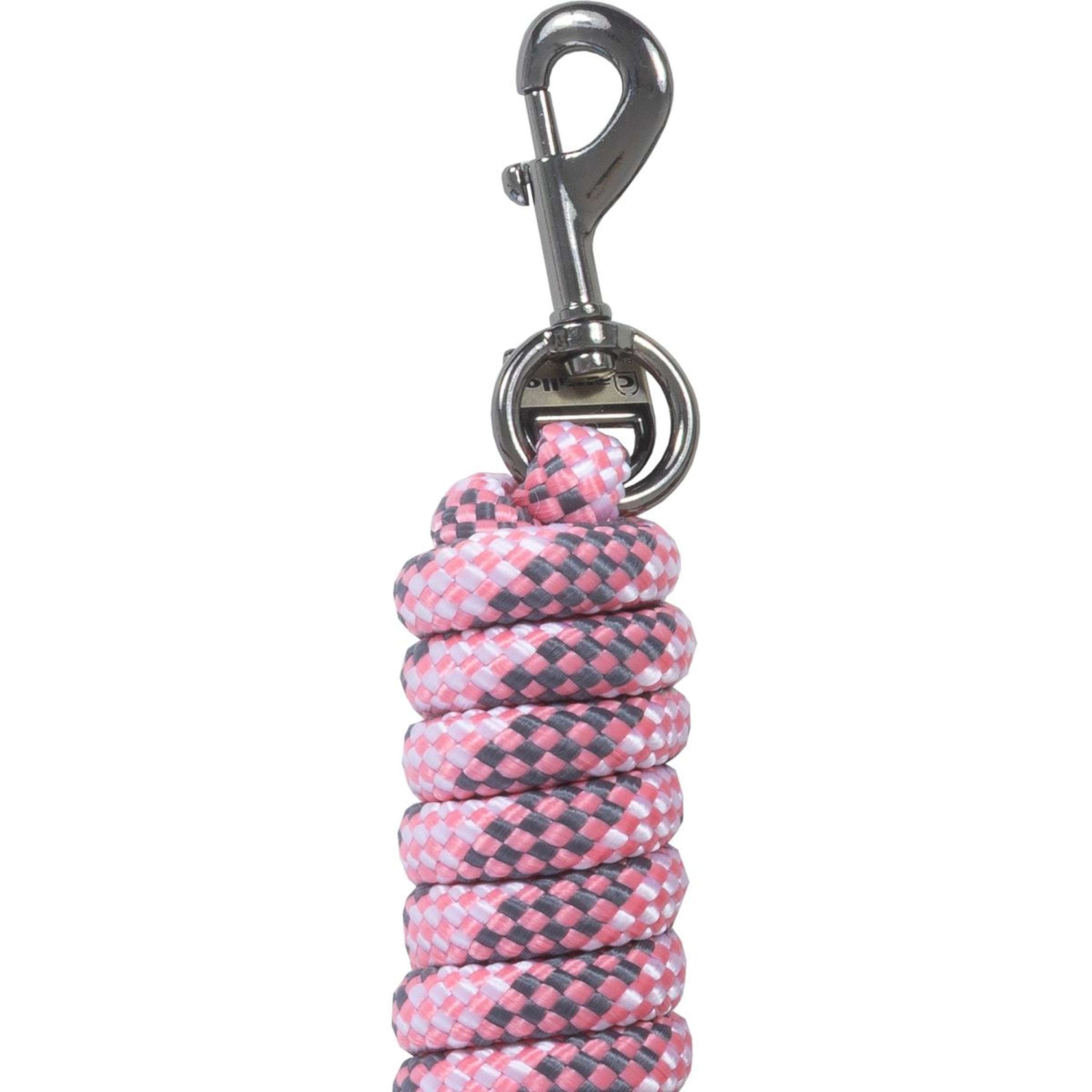 Cavallo Lead Rope CavalJace with Carabiner Powder Pink