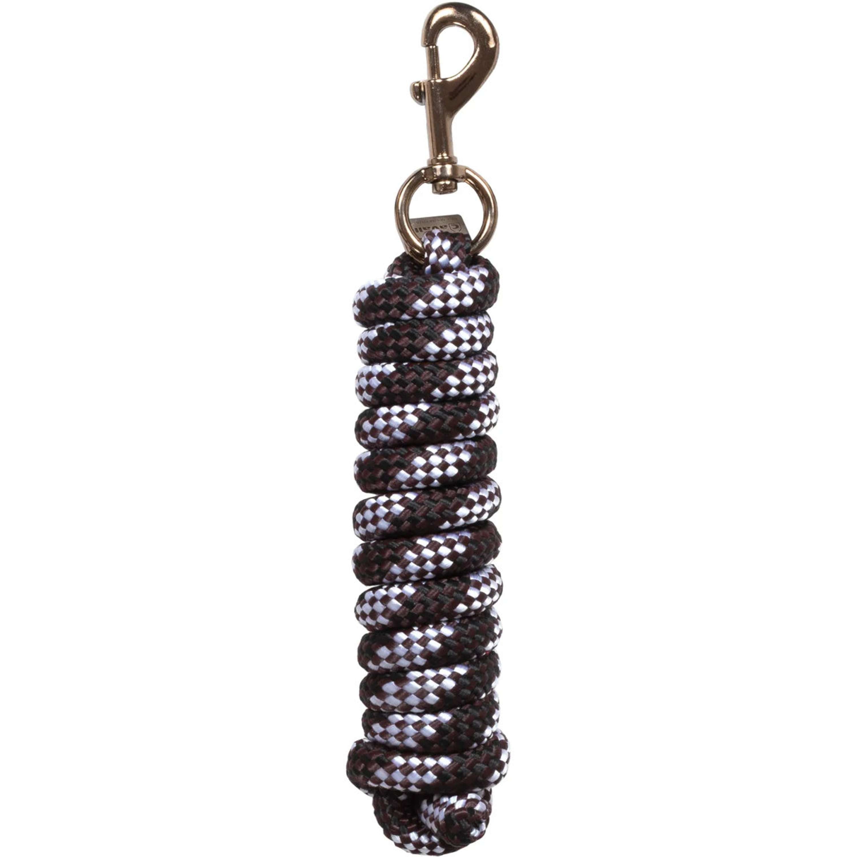 Cavallo Lead Rope CavalJace with Carabiner Café Noir