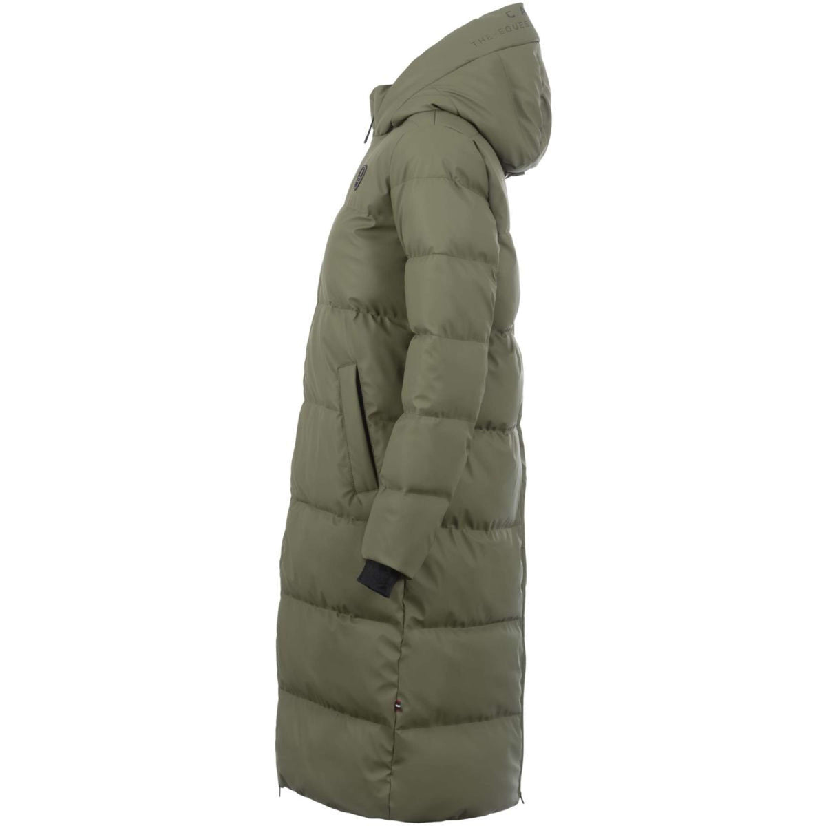 Cavallo Long Coat Cavalreza Tea Leaf