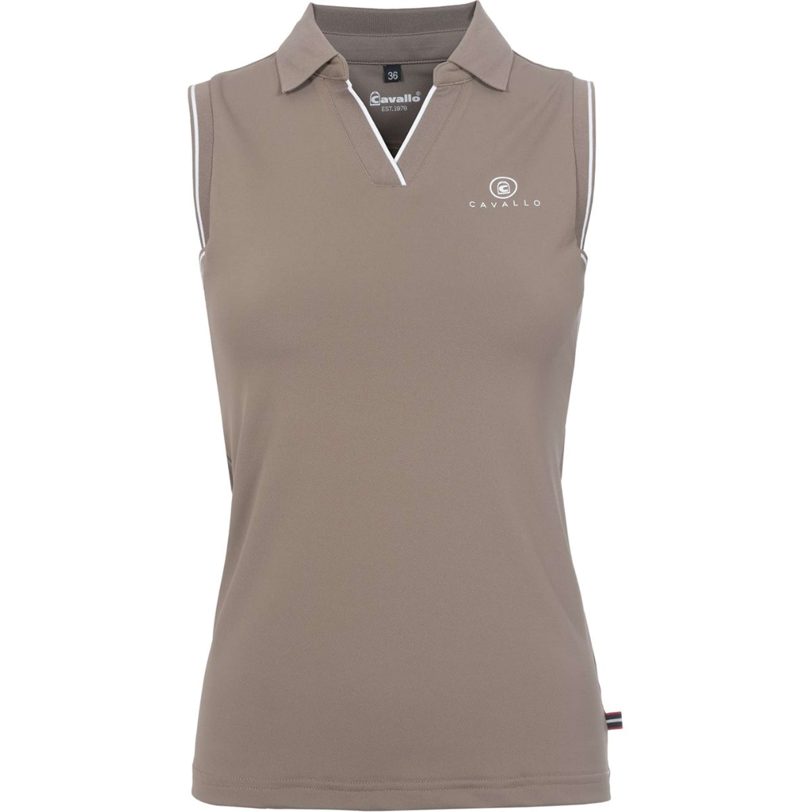 Cavallo Top CavalBua Sleeveless Mocha Latte