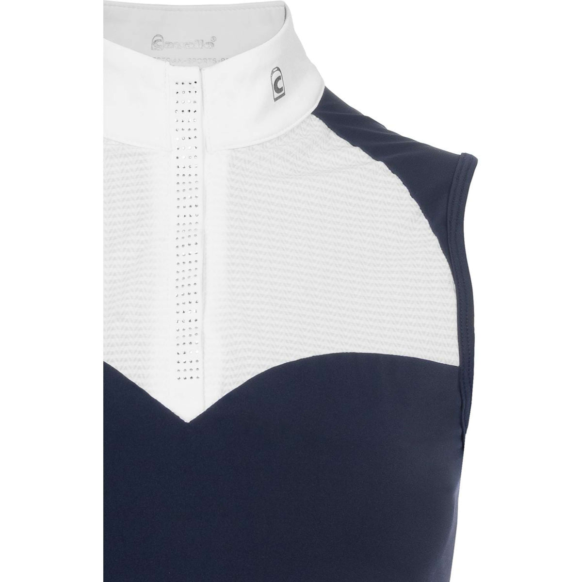 Cavallo Competition Shirt CavalBaila Sleeveless Dark-blue