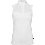 Cavallo Competition Shirt CavalBaila Sleeveless White