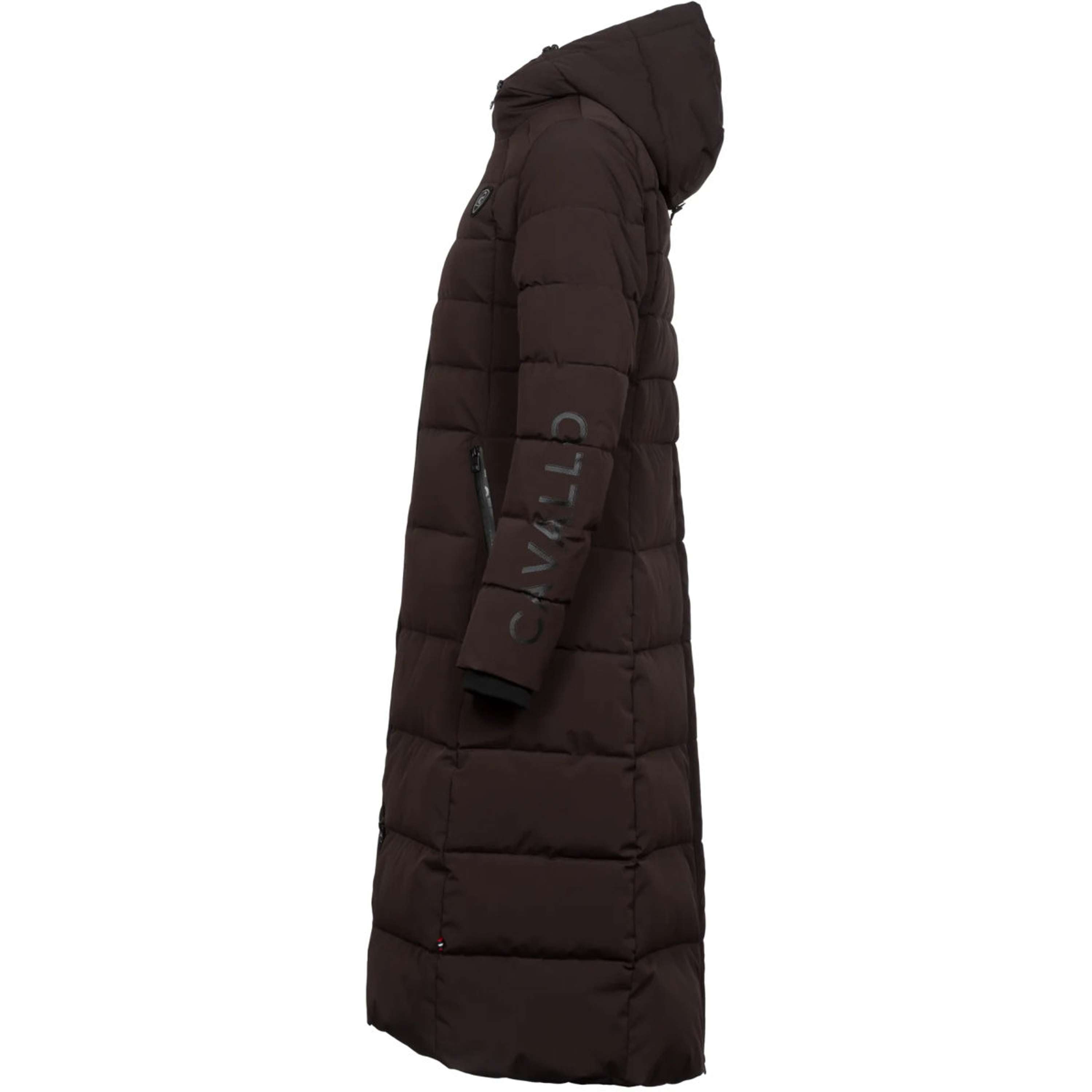 Cavallo Long Coat CavalDeni Café Noir