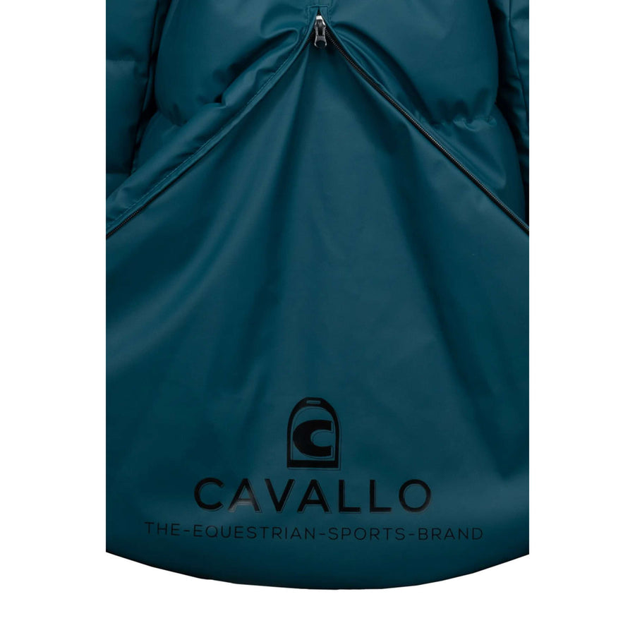 Cavallo Long Coat CavalDaly Dark Peacock