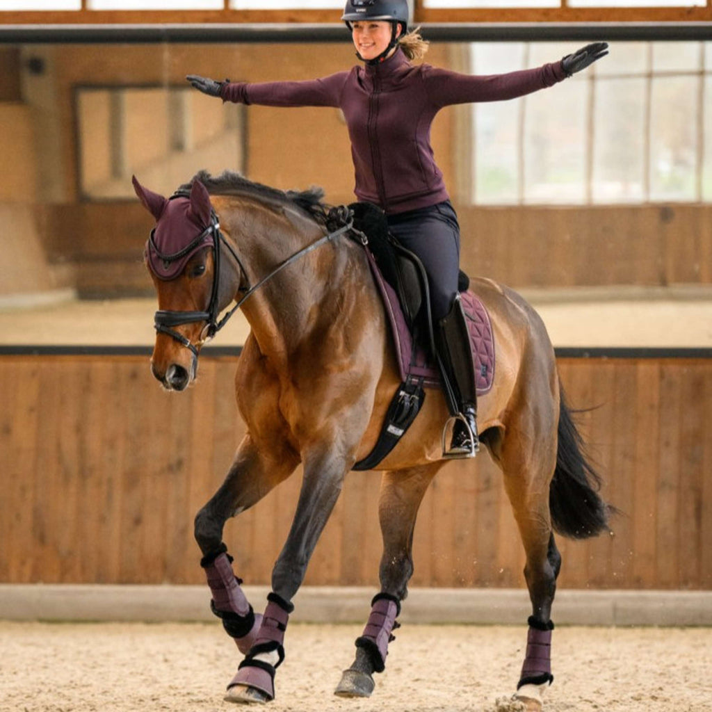 Cavallo Bell Boots CavalJodi Dusty Plum
