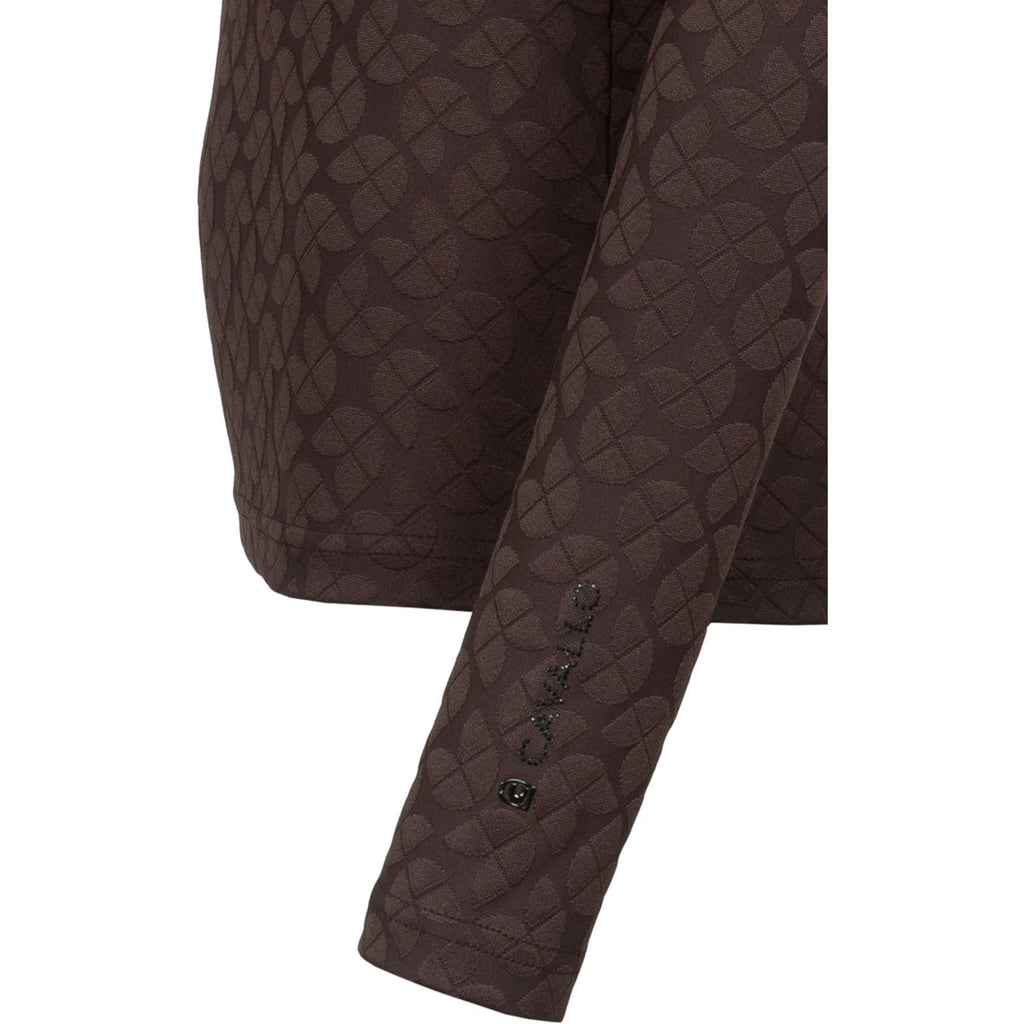 Cavallo Shirt CavalDarsha Long Sleeves Café Noir