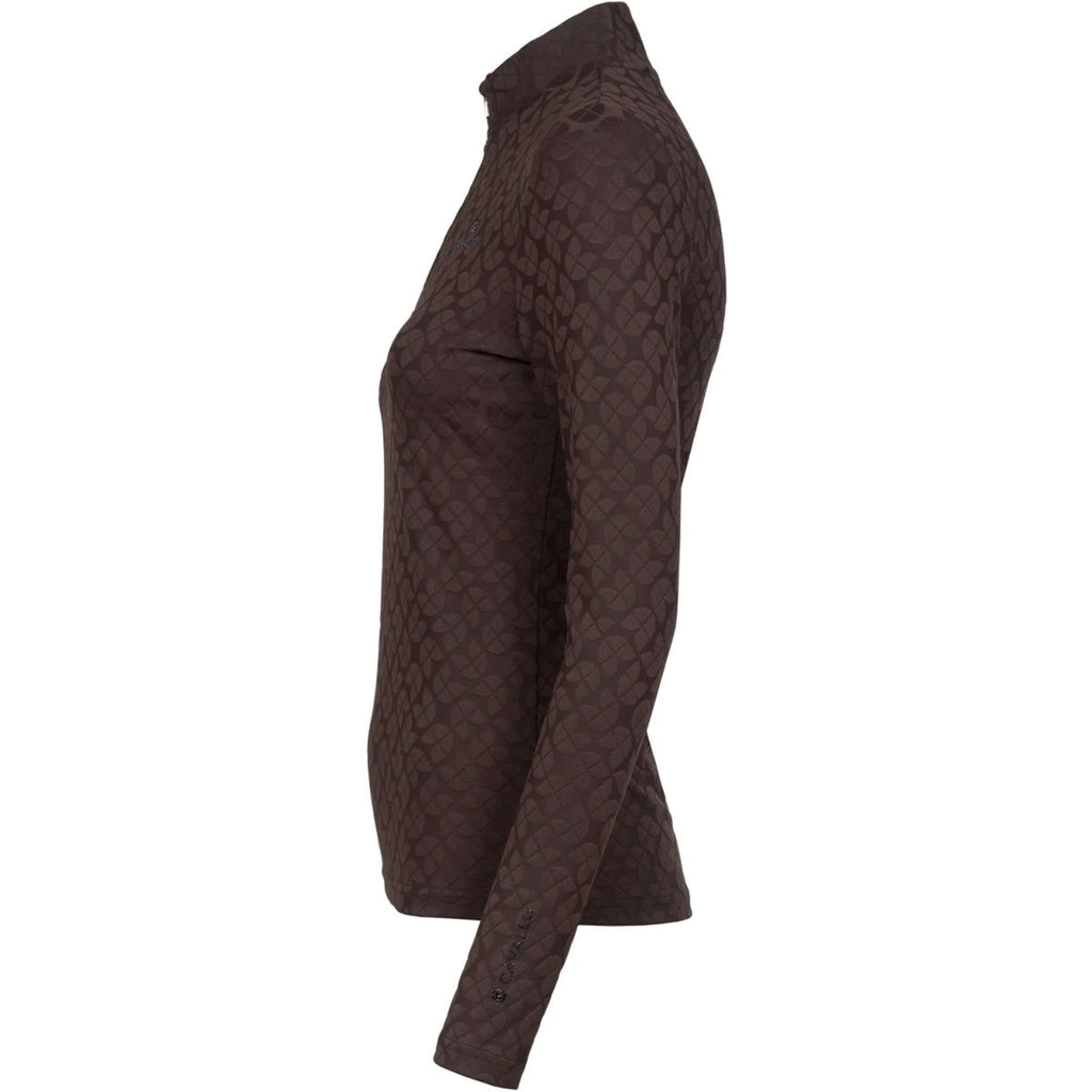 Cavallo Shirt CavalDarsha Long Sleeves Café Noir