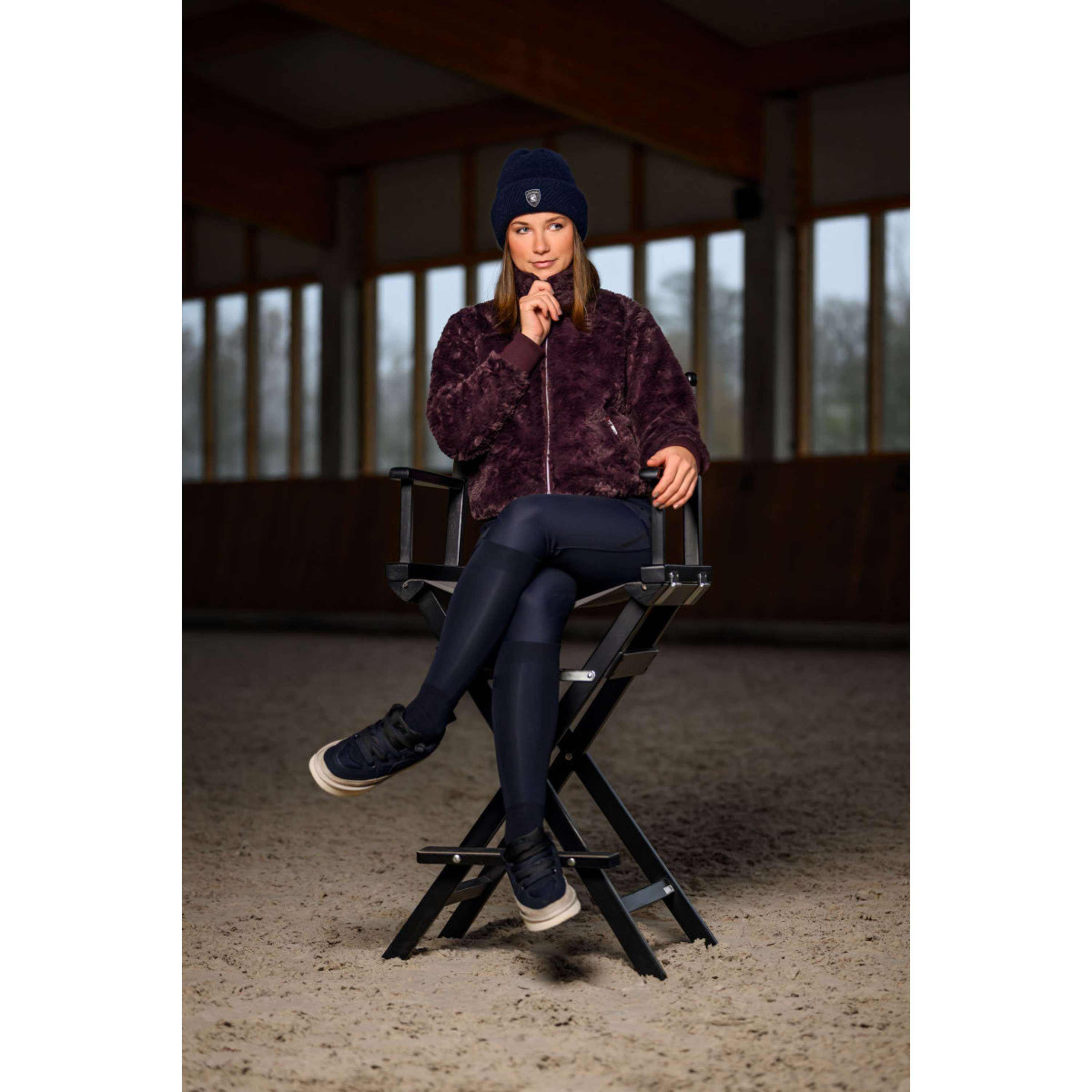 Cavallo Zip-Hoodie CavalDea Dusty Plum