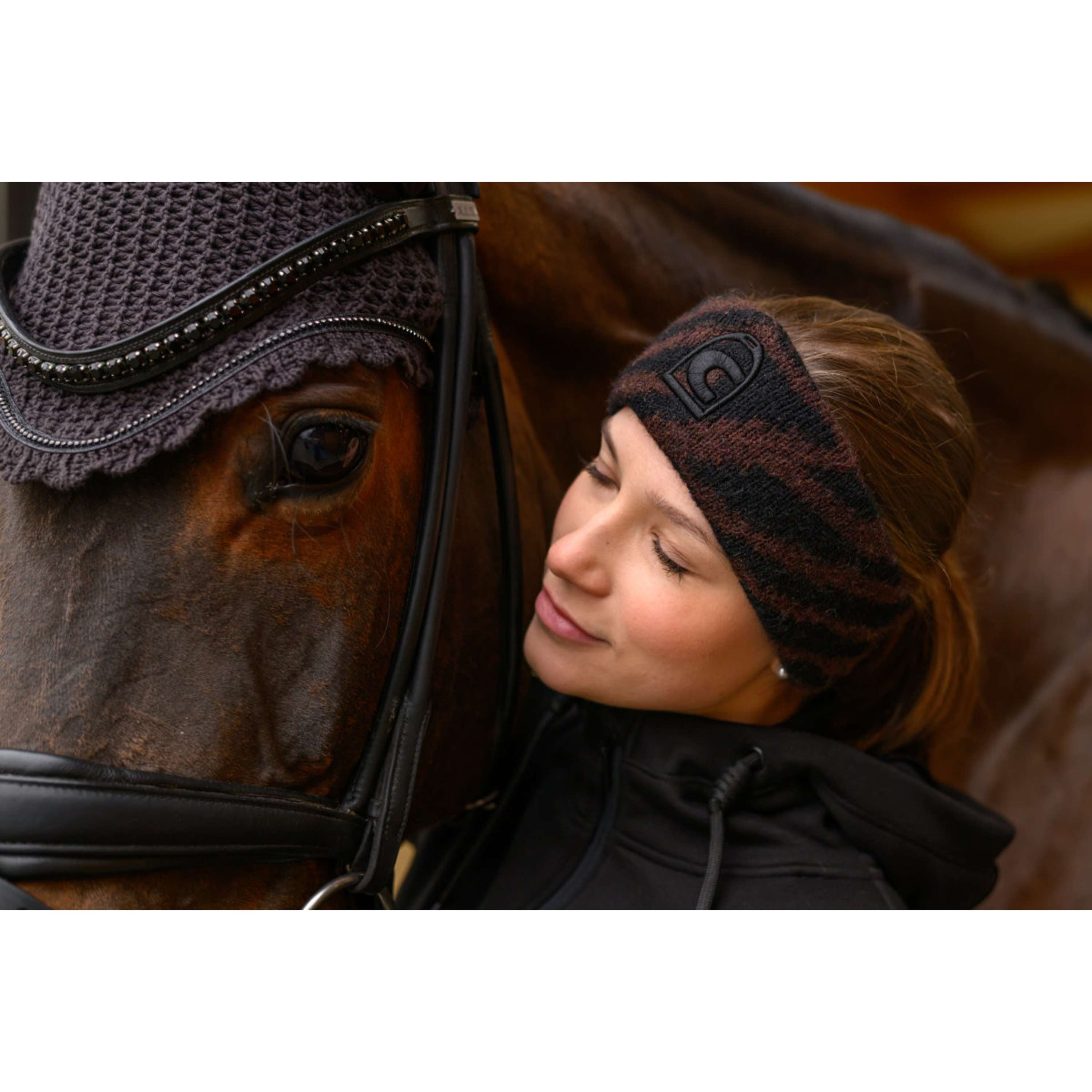 Cavallo Headband CavalDove Black Café
