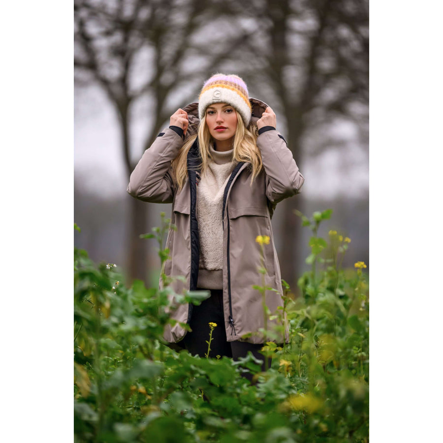Cavallo Long Raincoat CavalDira Latte