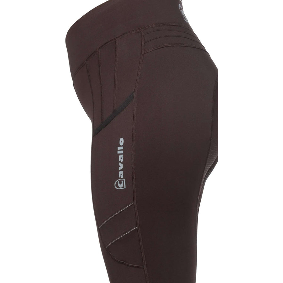 Cavallo Riding Legging CavalLin Grip Rl Full Grip Café Noir