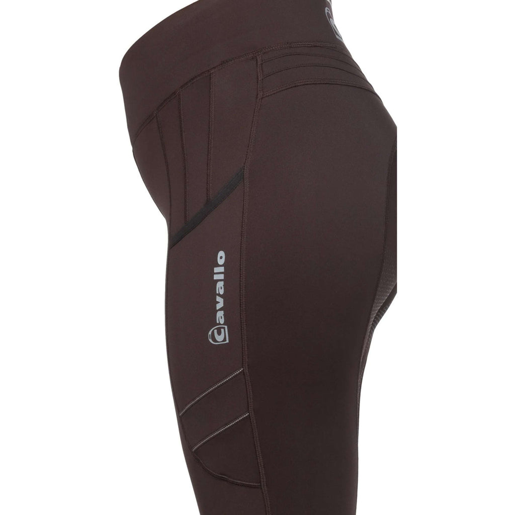 Cavallo Riding Legging CavalLin Grip Rl Full Grip Café Noir