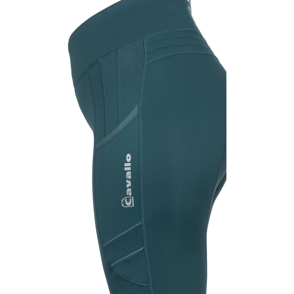 Cavallo Riding Legging CavalLin Grip Rl Full Grip Dark Peacock
