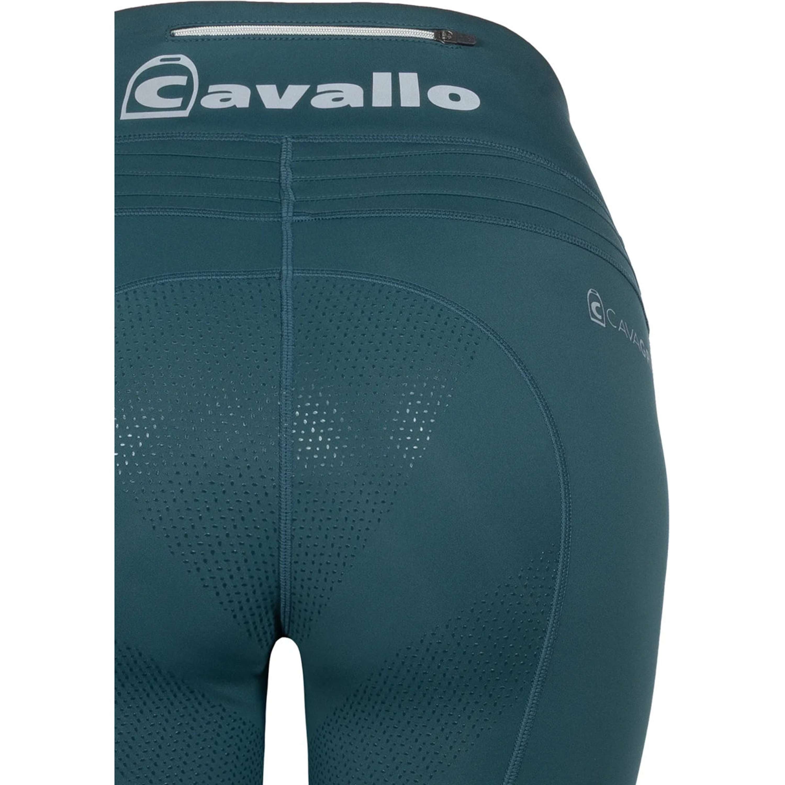 Cavallo Riding Legging CavalLin Grip Rl Full Grip Dark Peacock