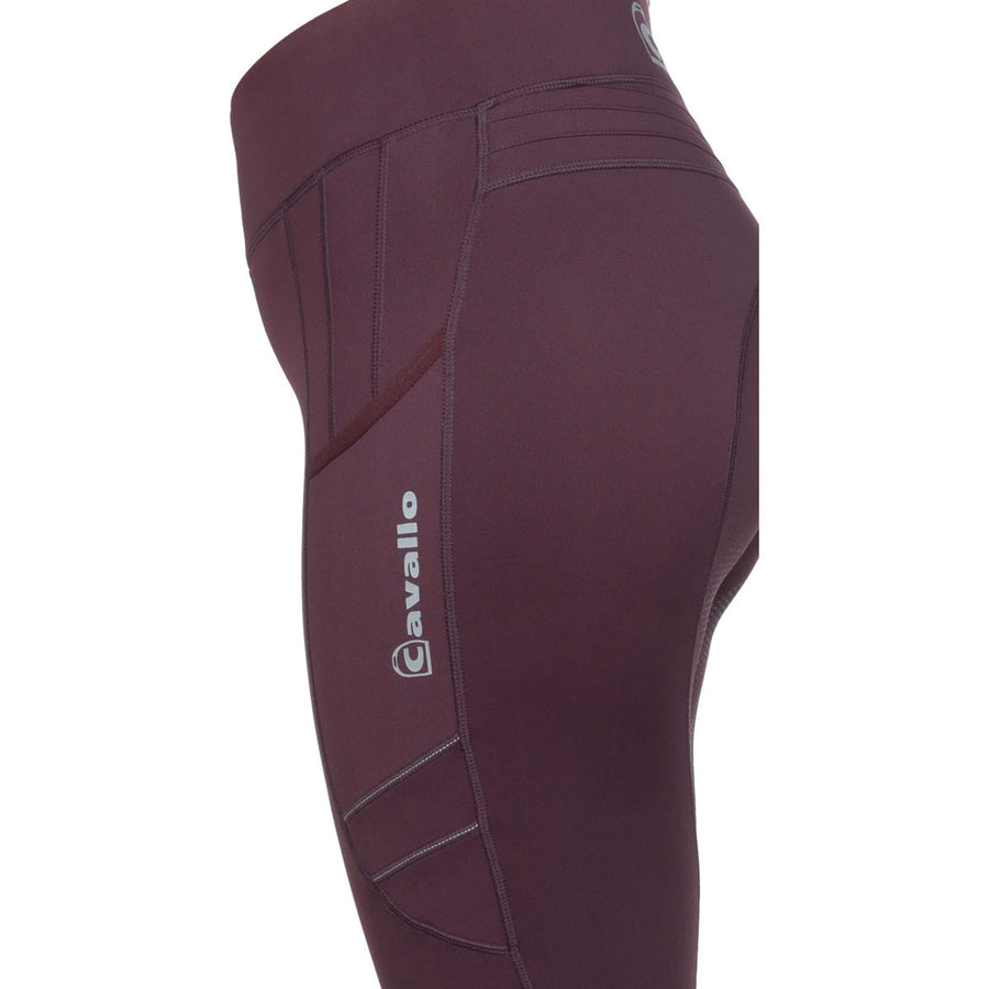 Cavallo Riding Legging CavalLin Grip Rl Full Grip Dusty Plum