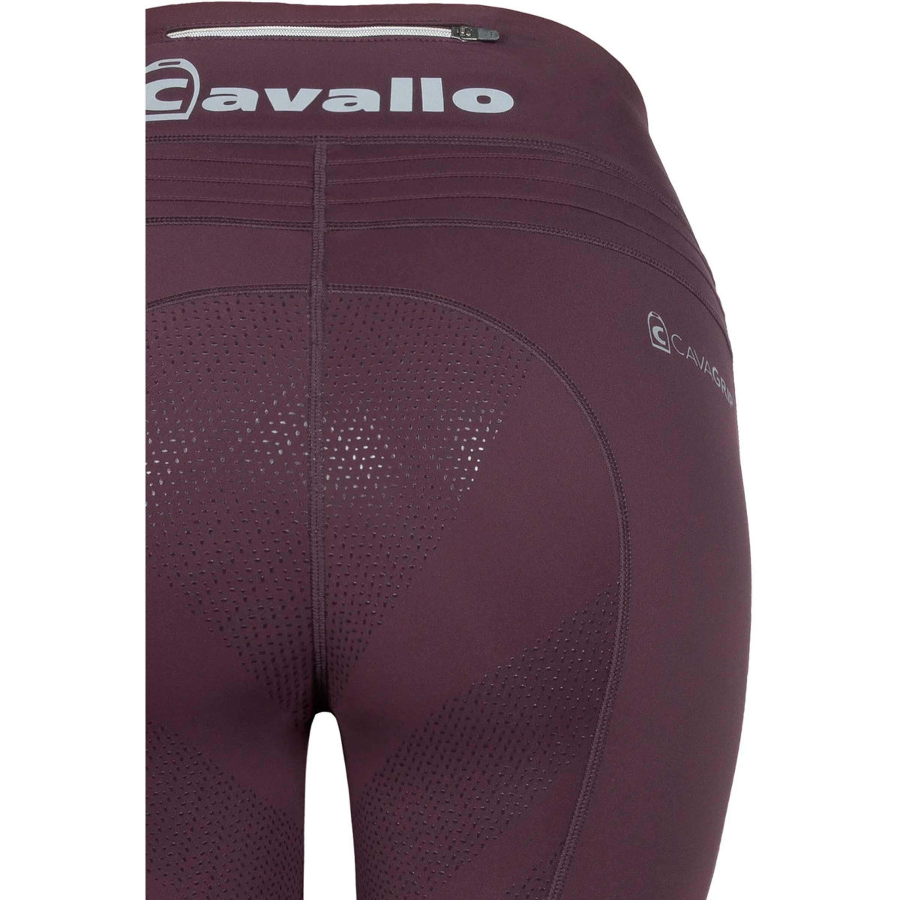 Cavallo Riding Legging CavalLin Grip Rl Full Grip Dusty Plum