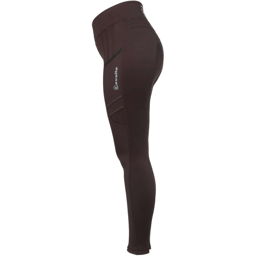 Cavallo Riding Legging CavalLin Grip Rl Full Grip Café Noir