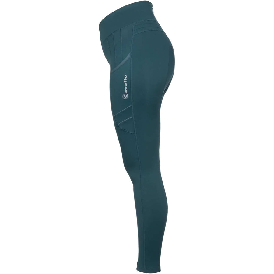Cavallo Riding Legging CavalLin Grip Rl Full Grip Dark Peacock