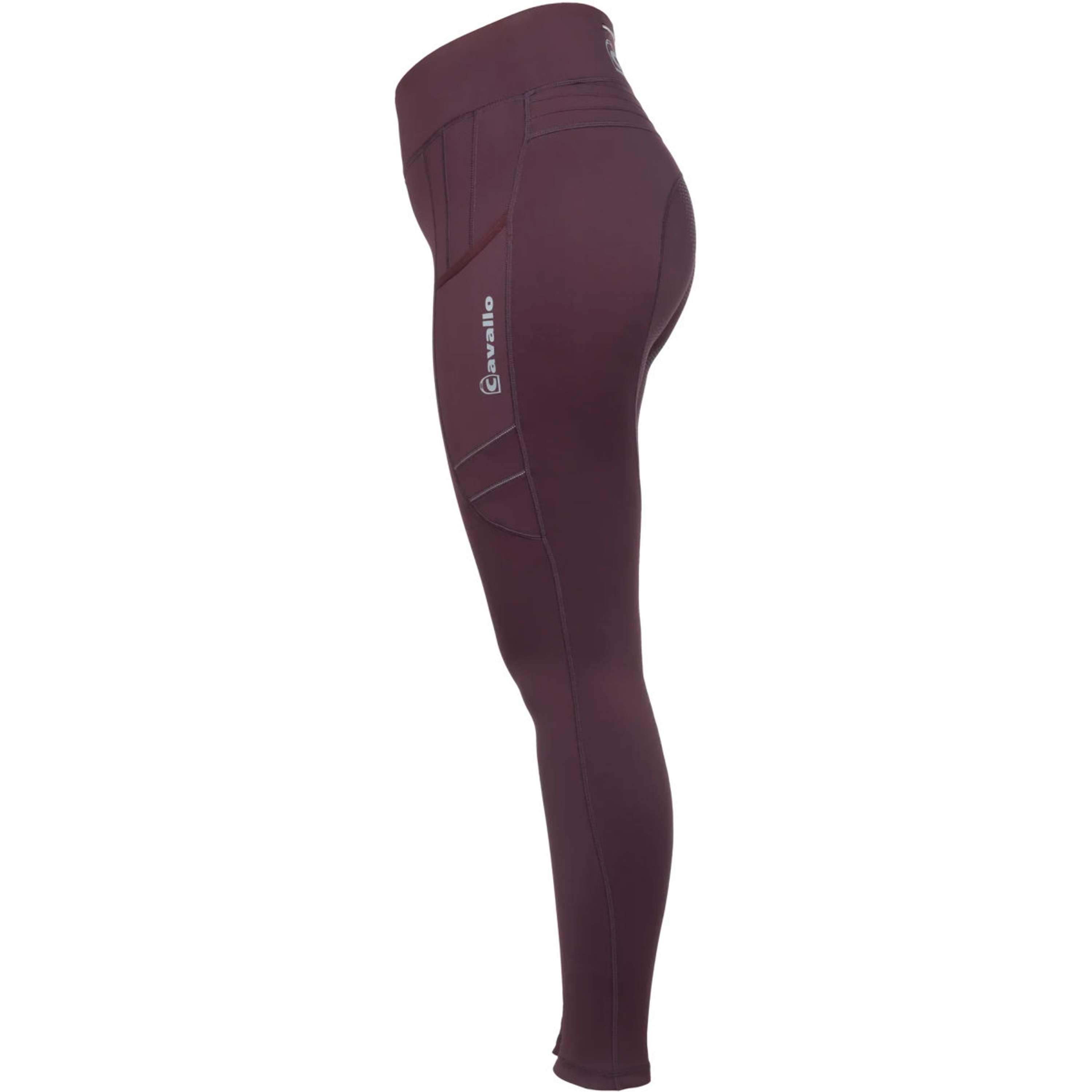 Cavallo Riding Legging CavalLin Grip Rl Full Grip Dusty Plum