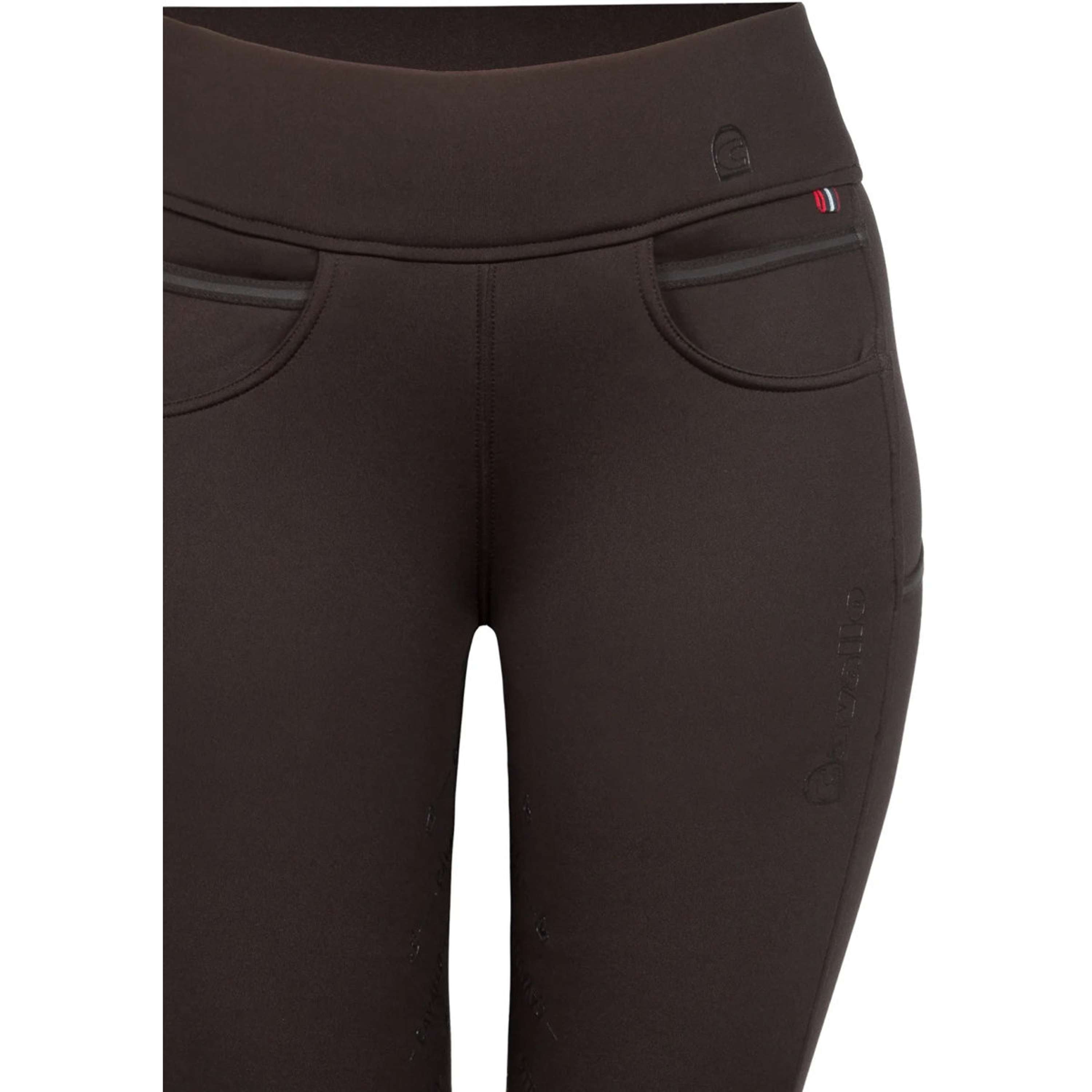 Cavallo Riding Legging CavalLiz Grip Rl Full Grip Café Noir