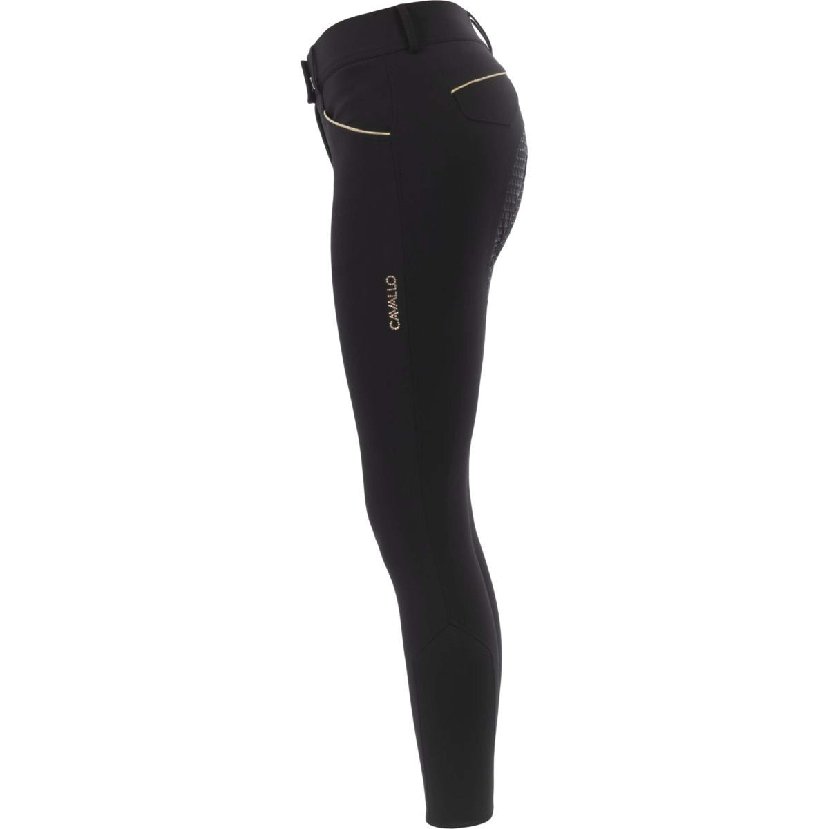 Cavallo Premium Capsule Breeches CavalCaprice Grip Mobile Black