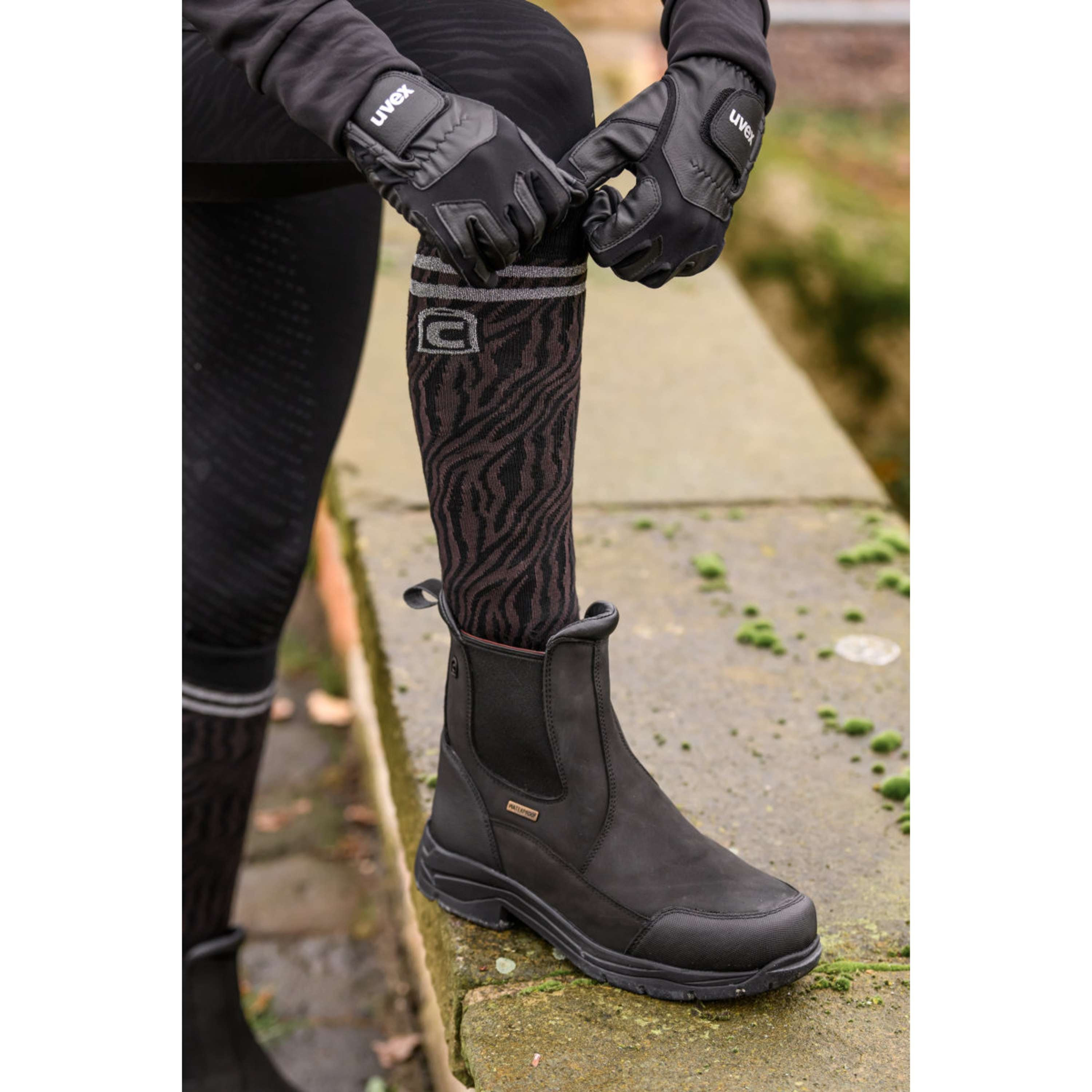 Cavallo Riding Socks CavalSelda Black