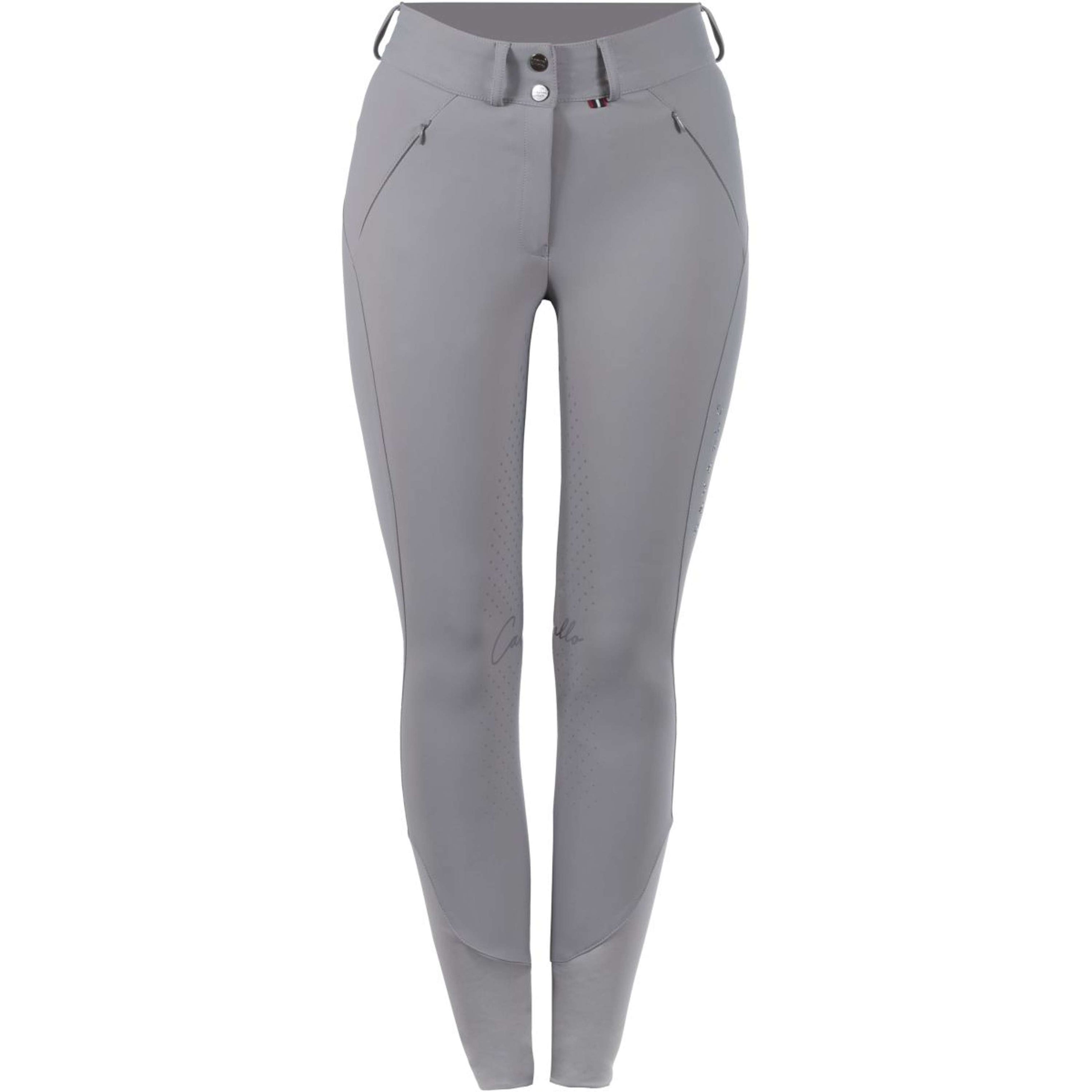 Cavallo Breeches CavalClaire Grip Silver Grey