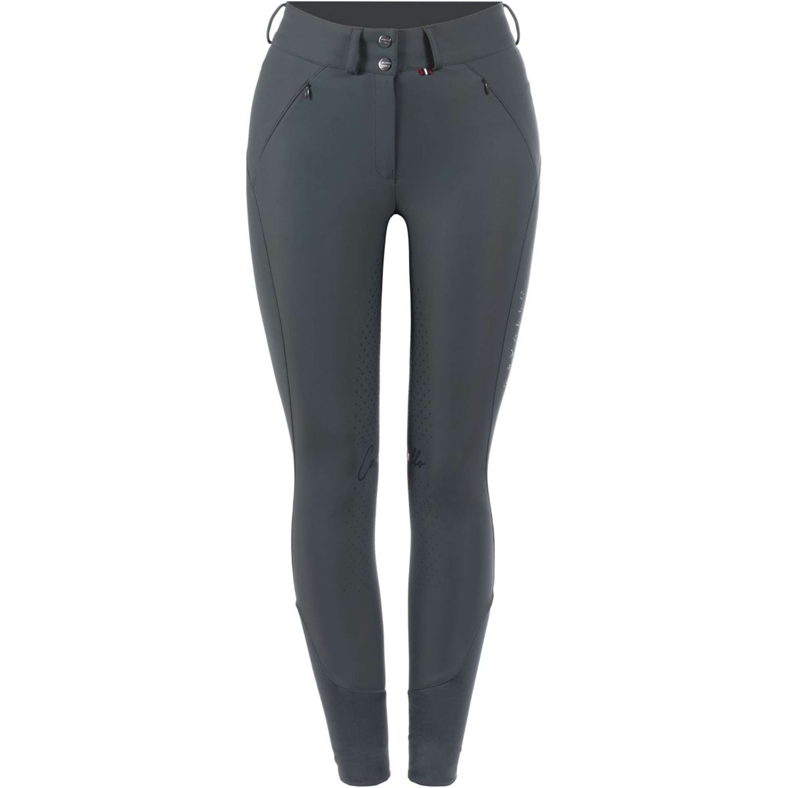 Cavallo Breeches CavalClaire Grip Silver Pine