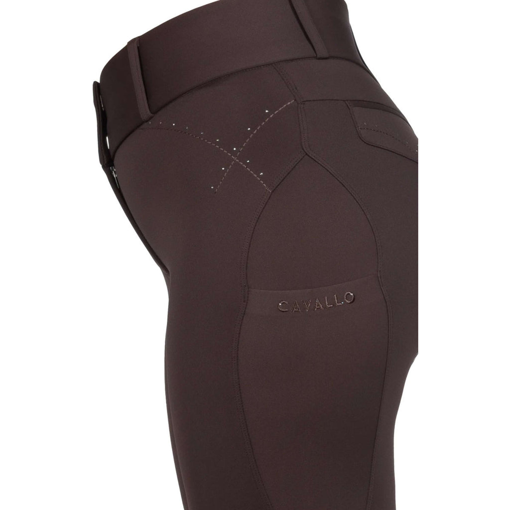 Cavallo Breeches CavalCandera Grip Mobile Full Grip Café Noir