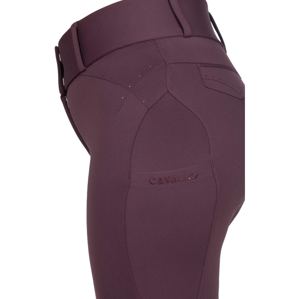 Cavallo Breeches CavalCandera Grip Mobile Full Grip Dusty Plum