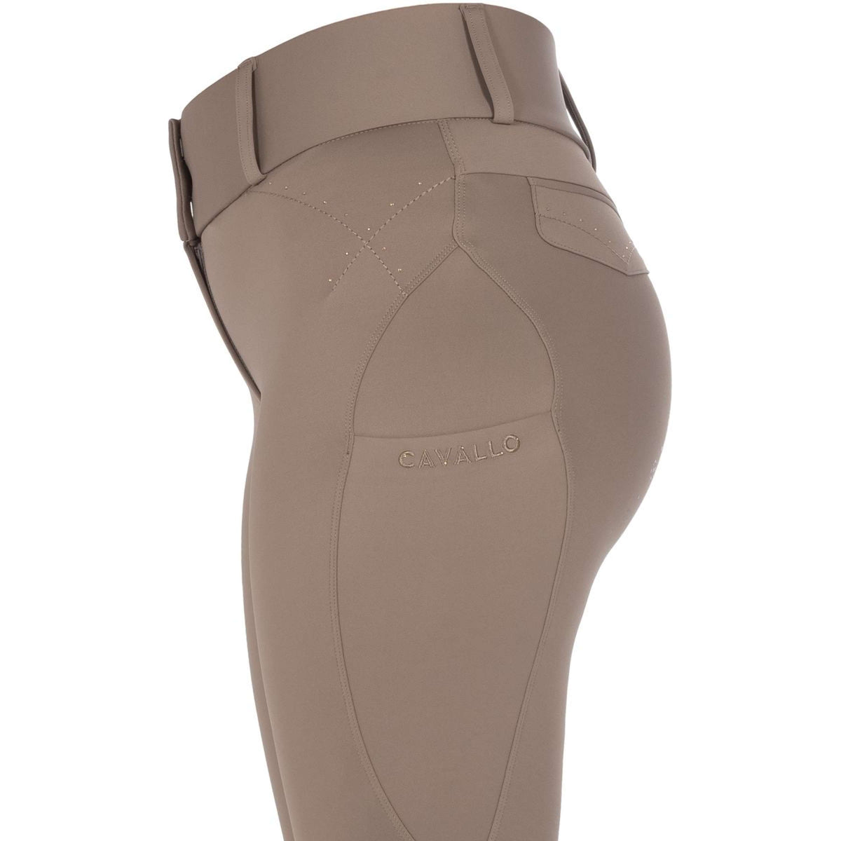 Cavallo Breeches CavalCandera Grip Mobile Full Grip Mocha Latte