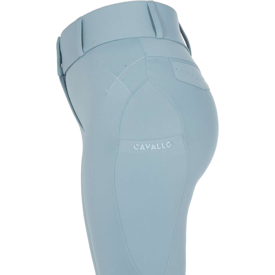 Cavallo Breeches CavalCandera Grip Mobile Full Grip Soft Aqua
