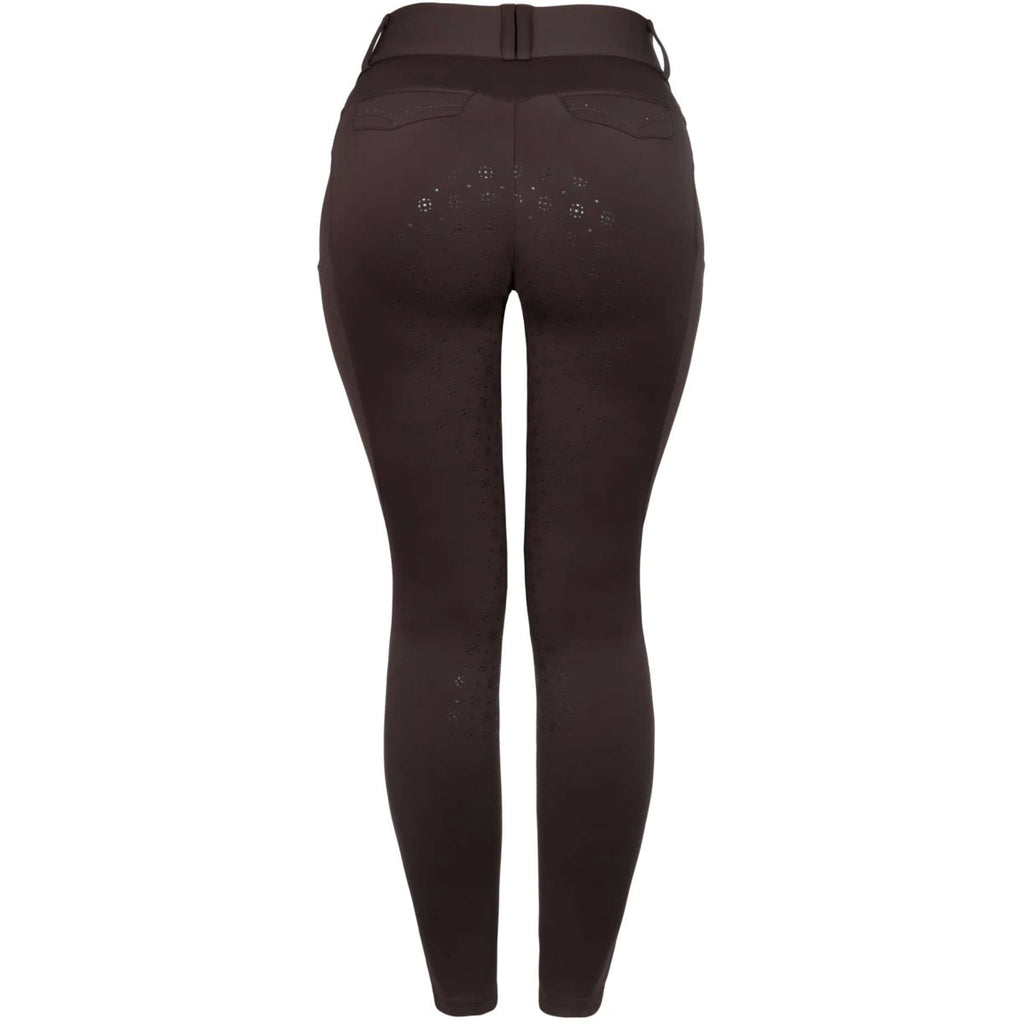 Cavallo Breeches CavalCandera Grip Mobile Full Grip Café Noir