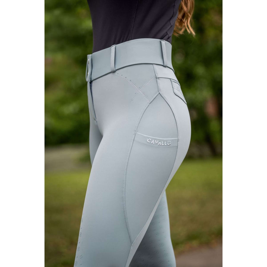 Cavallo Breeches CavalCandera Grip Mobile Full Grip Soft Aqua